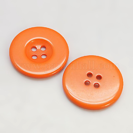 Пуговицы из смолы RESI-D033-25mm-06-1