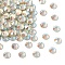 Preciosa® MAXIMA Crystal No Hotfix Flatback Stones, Czech Crystal, Dura Foiling, Round(438 11 615 Chaton Rose), 51000 200 Chrysolite Opal AB, SS6(1.9~2.1mm)