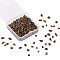 Natural Tiger Eye Chip Beads, Chips, 5~8x5~8mm, Hole: 1mm