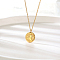 Elegant Stainless Steel Lion Pendant Necklace for Women's Daily Wear