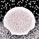 Переливающиеся прозрачные стеклянные бусины SEED-T007-10C-4