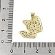 Латунные микро проложить кубического циркония подвески KK-E111-27G-3