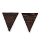 Подвески из натурального дерева венге WOOD-T023-61-2