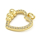 Подвески из кубического циркония с покрытием из латуни KK-U029-10G-02-2