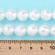 Нити стеклянных жемчужных бусин с гальваническим покрытием BSHE-C007-A01-02-1-5