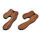 Подвески из орехового дерева WOOD-N011-005-3