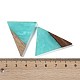 Подвески из смолы и дерева WOOD-F015-06B-3