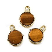 Латунные микро проложить кубического циркония подвески KK-S523-16G-A