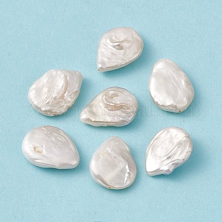 Бусины из натурального жемчуга кеши в стиле барокко PEAR-N020-L22-1