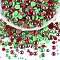 60g Resin patch multi size mixed pearl patch DIY jewelry accessories(2 bags), Mixed Color, 9.8mm
