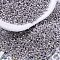 MIYUKI Delica Beads, Cylinder, Japanese Seed Beads, 11/0, (DB0429) Galvanized Light Smoky Amethyst, 1.3x1.6mm, Hole: 0.8mm, about 2000pcs/10g