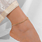 Fashionable Vintage Beach Style Adjustable Ladies Brass Anklets