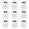 Food Grade Eco-Friendly Silicone Beads, Horizontal Hole, DIY Necklaces Making, Letter Style, Cube, Letter.Z, 12x12x12mm, Hole: 2mm