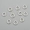 304 Stainless Steel Jump Rings, Open Jump Rings, Silver, 20 Gauge, 5x0.8mm, Inner Diameter: 3.3mm
