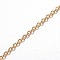 Ion Plating(IP) 304 Stainless Steel Cable Chains, Soldered, with Spool, for Jewelry Making, Golden, 2.5x2x0.5mm, about 65.61 Feet(20m)/roll