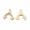 Rack Plating Eco-friendly Alloy Rhinestone Pendants, Rainbow with Plane & Star & Cloud Charm, Golden, Crystal, 15.5x16x2mm, Hole: 1.5mm