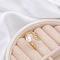 Natural Freshwater Pearl with Clear Cubic Zirconia Cuff Rings, Golden, Leaf, Inner Diameter: 15~19mm