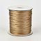 Eco-Friendly Korean Waxed Polyester Cord, BurlyWood, 1.5mm, about 169.51~174.98 Yards(155~160m)/Roll
