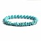 Turquoise Bracelet with Elastic Rope Bracelet, Male and Female Lovers Best Friend, Bead: 6mm