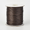 Eco-Friendly Korean Waxed Polyester Cord, Coconut Brown, 1.5mm, about 169.51~174.98 Yards(155~160m)/Roll