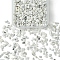 50G Natural Howlite Chip Beads, No Hole/Undrilled, 2~8x2~4mm