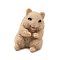 Resin Cute Animal Display Decorations, for Home Office Desk Decoration, Hamster, 14.5x12.5x16mm