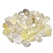Natural Citrine Imitation Pebble Ornament, for Fish Tank, Pond, Bonsai, Garden, Pathway, Swimming Pool, 20~30mm