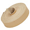 Flat Imitation Leather Cord, Antique White, 25mm, about 4.37~5.47 Yards(4~5m)/Bundle