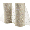 Glitter Sequin Deco Mesh Ribbons, Tulle Fabric, Tulle Roll Spool Fabric For Skirt Making, Tan, 6 inch(15cm), about 25yards/roll(22.86m/roll)