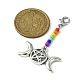 Подвесные украшения из стеклянных бусин HJEW-JM01281-4