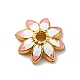 Многолепестковые колпачки из эмали из сплава FIND-G029-02G-06-1