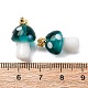 Подвески лэмпворк ручной работы LAMP-S069-08G-04-3