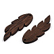 Подвески из натурального дерева венге WOOD-T023-39-3