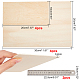 Прямоугольная фанера из липы WOOD-OC0001-66-2
