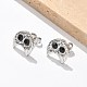 Серьги-гвоздики из нержавеющей стали 304 EJEW-F361-02P-4