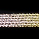 Прозрачный градиент цвета стеклянные бусины пряди GLAA-G101-2mm-17-3