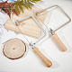 2 шт. 2 размера 50# стальная проволока с деревянной ручкой рама пилы TOOL-PH0001-26-5