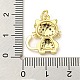 Латунные микро проложить кубического циркония подвески FIND-Z023-03C-3