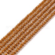 Прозрачные стеклянные бусины GLAA-C019-01B-14