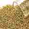 TOHO Round Seed Beads, Japanese Seed Beads, (715) Light Gold Metallic, 15/0, 1.5mm, Hole: 0.7mm, about 3000pcs/10g