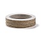 Braided Nylon Threads, Dyed, Knotting Cord, for Chinese Knotting, Crafts and Jewelry Making, Rosy Brown, 1mm, about 21.87 yards(20m)/roll