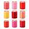 Waxed Polyester Cord, Twisted Cord, Mixed Color, 1mm, 9rolls/set