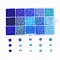 Glass Seed Beads, Silver Lined & Transparent & Trans. Colours Lustered & Trans. Colors Rainbow & Frosted Colors & Opaque Colours Seed & Baking Paint & Ceylon, Round, Mixed Color, 8/0, 3mm, Hole: 1mm, 180g/box