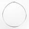 Non-Tarnish 304 Stainless Steel Necklaces, with Lobster Clasps, Stainless Steel Color, 141mm(5-1/2 inch)