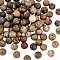2 Strands Round Natural Dendritic Jasper Beads Strands, Chohua Jasper, 8mm, Hole: 1mm, about 47pcs/strand, 15.40''(39.11cm)