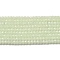 Synthetic Luminous Stone Beads Strands, Faceted, Barrel, Glow in the Dark, Light Green, 4x3.5mm, Hole: 0.7mm, about 102pcs/strand, 14.37 inch(36.5cm)