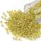 TOHO Round Seed Beads, Japanese Seed Beads, (2151S) Silver Lined Champagne, 8/0, 3mm, Hole: 1mm, about 222pcs/10g