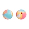 Round Food Grade Silicone Beads, DIY Necklaces Making, Light Sky Blue, 15mm