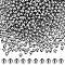 304 Stainless Steel Round Seamed Beads, for Jewelry Craft Making, Stainless Steel Color, 4x4mm, Hole: 1.5mm, 1000pcs/box
