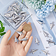 50 шт. подвески из нержавеющей стали 201 STAS-CN0001-21-4